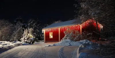 Produktbild von LED-Eisregen-Lichterkette 4 m 168 LED warmweiß IP44 Adapter
