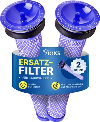 Produktbild von Motorschutzfilter 2x passend wie Dyson 965661-01 für Staubsauger DC58 DC59 DC61 DC62 DS62