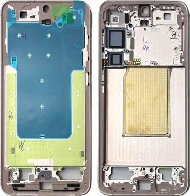 Produktbild von Samsung Display LCD Mittelrahmen Galaxy S25 Plus GH82-36367F Ersatzteil Pinkgold