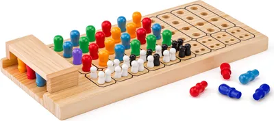Produktbild von Woody 92207 Holz Logik- und Kombinationsspiel das logisches Denken fördert