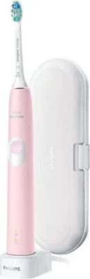 Produktbild von Philips 4300 series ProtectiveClean 4300 HX6806/03 Elektrische Schallzahnbürste, Erwachsener, Schallzahnbürste, Tägliche Pflege, 62000 Bewegungen pro Minute, Pink, 2 min, 30 sec
