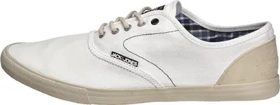 Produktbild von Jack & Jones JJ Spider Canvas Sneaker Schuhe weiß 12054664, Schuhgröße:43 EU