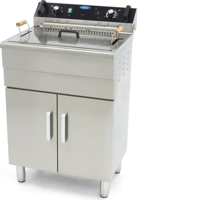 Produktbild von Maxima - Gastro Fritteuse - 30 l - 1 Korb - mit Ablasshahn und Ständer