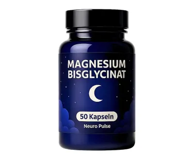 Produktbild von Magnesium Bisglycinat (750mg | 50 Kapseln)