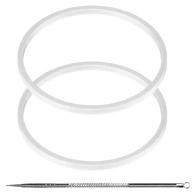 2er-Pack Silikon-Dichtungsringe für Ninja Mixer QB3001UKS