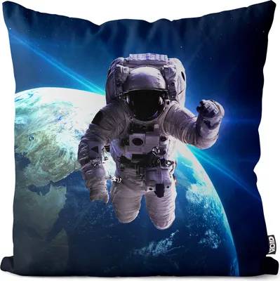 Produktbild von VOID Astronaut Erde Kissenbezug Kissenhülle Sofakissen Kissen Deko Outdoor-Kissen Dekokissen