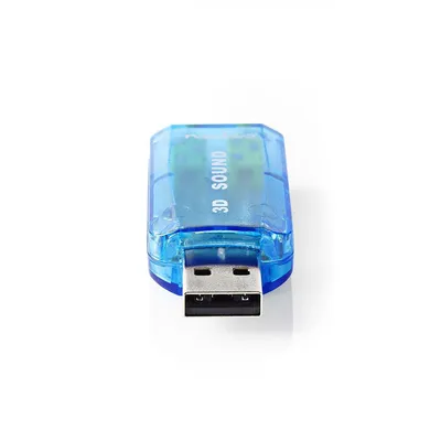 Zdjęcie produktu dla Nedis USCR10051BU, 5.1 kan., USB