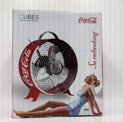 Produktbild von CUBES Cool Fan Coca-Cola - Ventilator - Vintage - 26cm Durchmesser