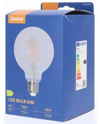 Zdjęcie produktu dla Hama 232550, 9,5 W, 100 W, E27, 1521 lm, 15000 h, Ciepłe białe