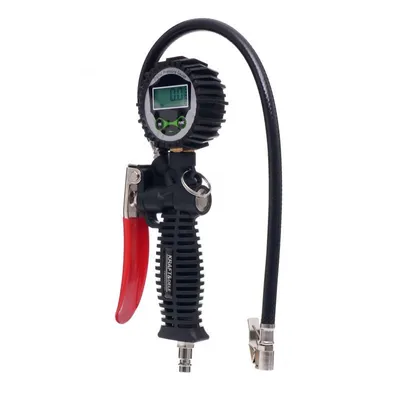 Zdjęcie produktu dla Kraft&Dele KD1366 Nadmuchiwany pistolet z manometrem LCD 0-12bar