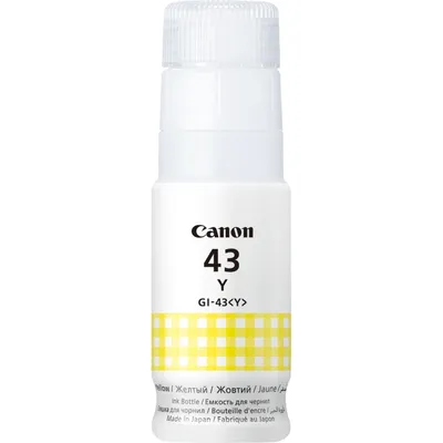 Produktbild von Canon GI 43 Y - Gelb - original - Nachfülltinte - für PIXMA G540, G640