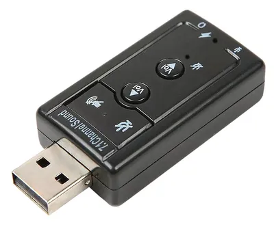 Obrázok produktu pre APT AK103B USB Zvuková karta 7.1 Virtual
