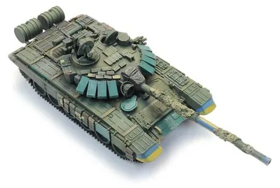 Produktbild von Artitec 6870708 - H0 / 1:87 - T-72B obr. 1989 ukrainische Streitkräfte - Neu