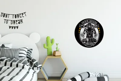 Produktbild von MuchoWow® - Schlafzimmer - Bilder - Der Kreis - Kunst für die Wohnung - Plastik - Kunstdruck - Wandbild