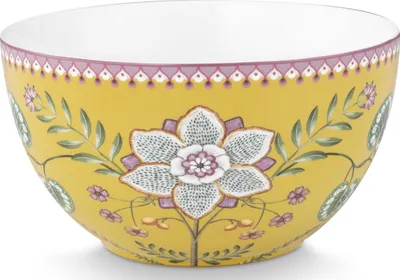 Produktbild von PIP STUDIO Lily&Lotus Yellow Bowl 18cm