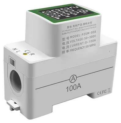 Produktbild von Amperemeter Voltmeter Multifunktions-Digitalspannungs-Strommesser-Tester AC 50-300 V 100 A