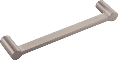 Produktbild von Furnipart Möbelgriff Scope LA160 - Griff mit Sockel ø 16mm - Griff für Möbel, Zinkdruckguss Edelstahl Effekt