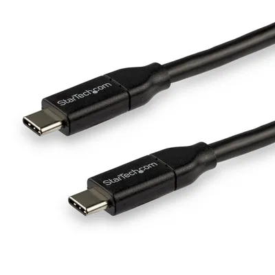 Obrázok produktu pre StarTech.com USB2C5C3M, 3 m, USB C, USB C, USB 2.0, 0,48 Gbit/s, Čierna