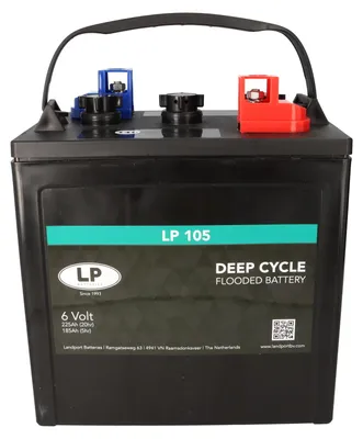 Immagine prodotto di Batteria Landport LP 105 6V 225Ah compatibile con Q-Batteries 6DC-225 Trojan T-105 Crown CR 220 HD