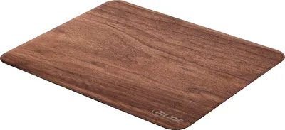 Produktbild von InLine WoodPad, Echtholz Mauspad, Walnuss, 240x200mm, Walnuss, Einfarbig, Holz, Anti-Rutsch-Basis