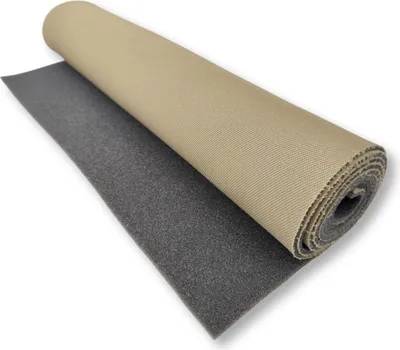Produktbild von TAPHICEROS Dachhimmel Stoff, Meterware Innenraumverkleidung Reparatur Autohimmelstoff, Beige, 200 x 180 cm