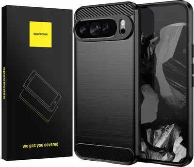Zdjęcie produktu dla Etui ochronne SPACECASE Carbon do Google Pixel 9 Pro XL black