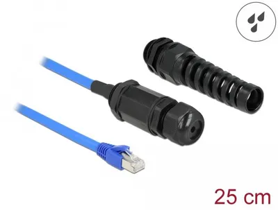 Immagine prodotto di Adattatore di rete Delock - da RJ-45 (maschio) a RJ-45 (femmina)