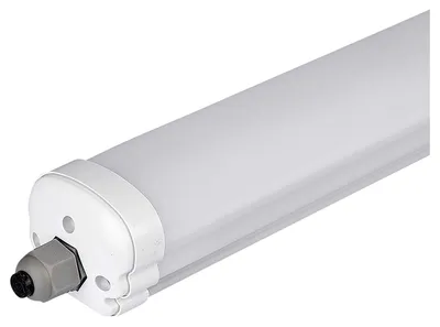 Produktbild von V-TAC LED-Feuchtraumwannenleuchte VT-2162826, EEK: E, 18W, 2430lm, 6500K, 120°, IP65, 60cm