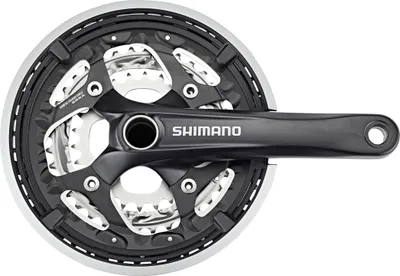 Produktbild von Shimano Trekking FC-T551 Kurbelgarnitur 3x10 48/36/26 Zähne inklusive SM-BB52 schwarz Kurbelarmlänge 175mm