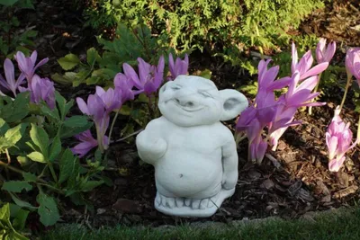 Immagine prodotto di Figura Statua Decorazione Giardino Decorazione Dito Puzzolente Dito Medio Statue S101004