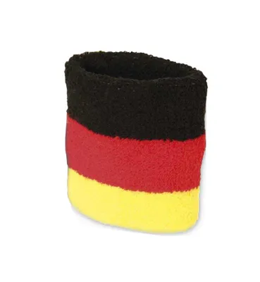 Produktbild von Schweißband "FAN" Deutschland Schweißarmband Fanartikel