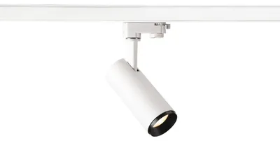 Produktbild von SLV 1004086 NUMINOS PHASE S, 3 Phasen System Leuchte weiss/schwarz 3000K 24°