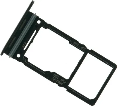 Produktbild von Simkarten Halter für Samsung Galaxy A34 5G - Tray Fach Schublade Schlitten Schwarz