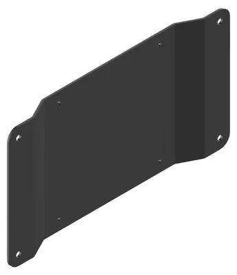 Produktbild von Edbak GDA1, VESA-Adapterplatte, Wand, 200 x 100 mm, 10 kg, Schwarz, RoHS