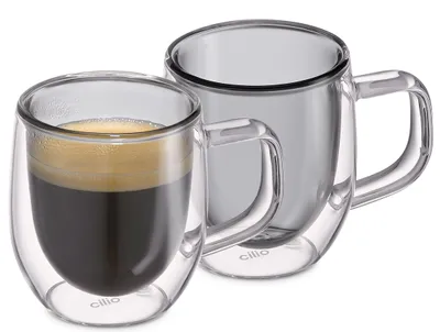 Produktbild von Cilio Espresso-Glas VENETO, grau 292879 4017166292879