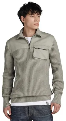 Produktbild von G-star Army Half Halbzippullover Beige M Herren Beige M