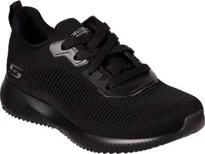 Produktbild von Skechers Damen Schnürschuhe Sportlich Gummisohle schwarz
