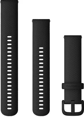 Produktbild von Garmin Schnellwechsel-Armbnder Silikon. schwarz