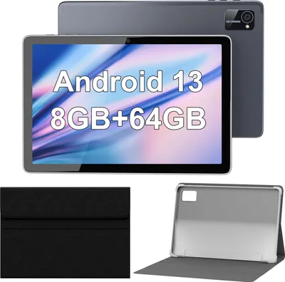 Tablet mit 8 core A53 +A73Ghz Prozessor, 4+64GB (TF Karte/USB Festplatte bis zu 128GB) 800 * 1280 IPS Display, 5+8MP Dual Kamera, 7000mAh Tablet PC