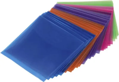Immagine prodotto di Hama - Custodia per CD/DVD - blu, rosso, verde, arancione, viola (confezione da 50)