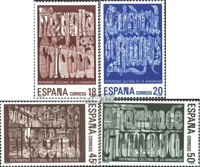 Produktbild von Briefmarken Spanien 1988 Mi 2859-2862 (kompl.Ausg.) postfrisch Kulturgeschichte