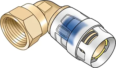 Produktbild von KE Kelit KMP467X, KELOX-PROTEC CLIX, Übergangswinkel 90°, mit IG 20x3/4", 1 Stk.