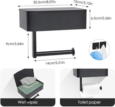 Wandhalterung für Badezimmer - Modernes Design