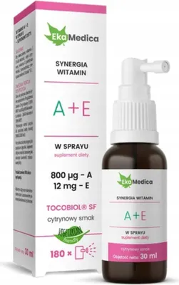 Image de EkaMedica Vitamins A+E Spray, 30 ml