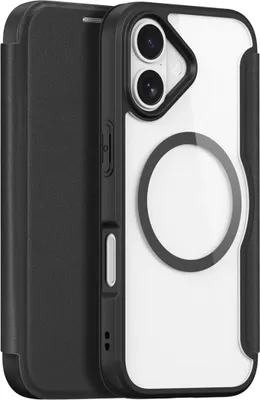 Obrázek produktu pro Pouzdro na mobilní telefon se sloty na karty, ochranou RFID a magnetickým kroužkem kompatibilní s iPhone 17 Pro Black