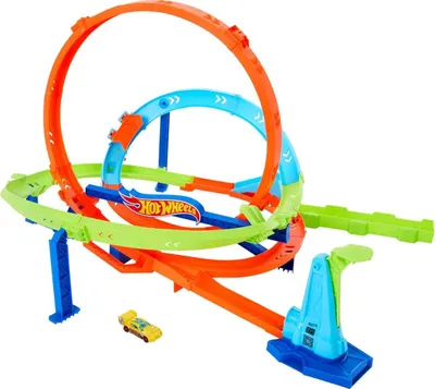 Produktbild von Mattel HXM94 - Hot Wheels - Action - Loop Cyclone Challenge Bahn