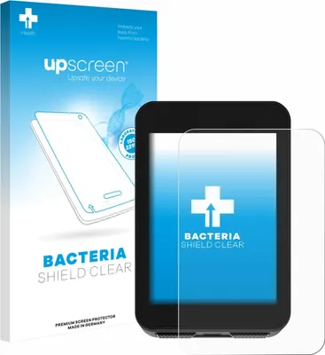 Produktbild von upscreen Schutzfolie für Bikevee BKV310A 2.4" Displayschutz Displayschutzfolie Folie Klar antibakteriell