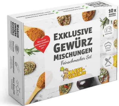 Produktbild von Exklusive Gewürzmischungen - Feinschmecker Set