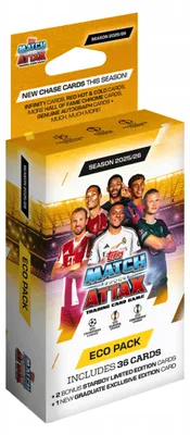 Produktbild von Attax 2025/26 Topps Football Cards Eco Pack Blister Pack – 3 Packs