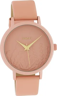 Image de Oozoo Damen Armbanduhr orange Analog C10604 Timepieces Lederarmband D2UOC10604